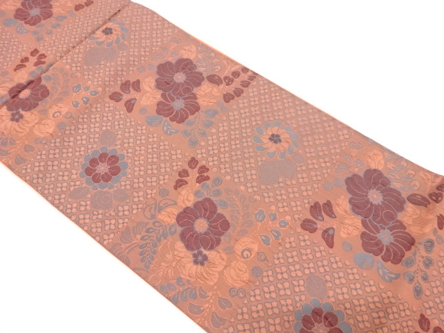 JAPANESE FUKURO OBI / WOVEN CHECKERED